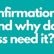 What is a confirmation statement - accounting wise