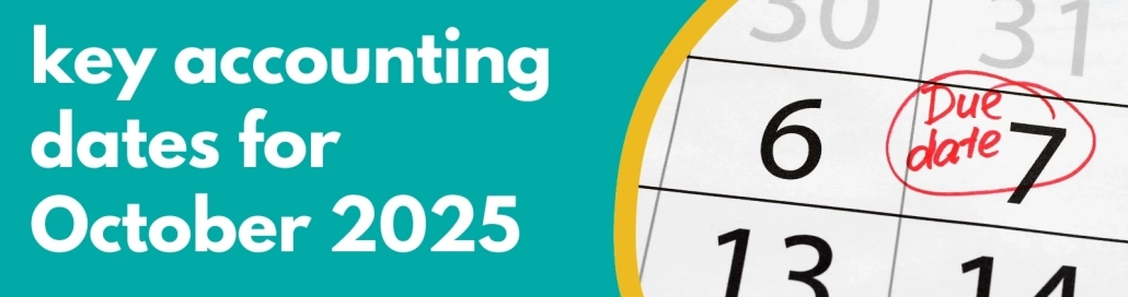 Accounting Wise - key accounting dates for October 2025