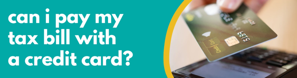 Accounting Wise - Can I Pay My Tax Bill With a Credit Card