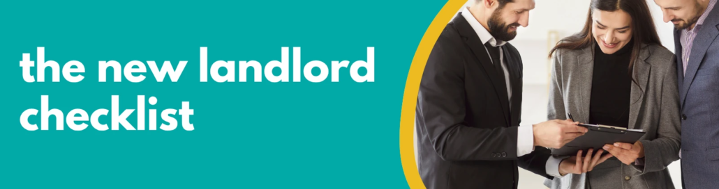 Accounting Wise - The New Landlord Checklist