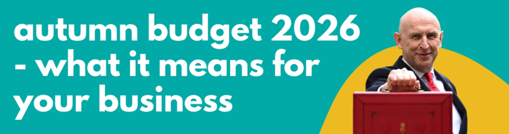 Accounting Wise - autumn budget 2026 - what it means for your business